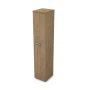 Шкаф для документов 9ПД.005.1 в отделке Teakwood, 400х450х2045 мм