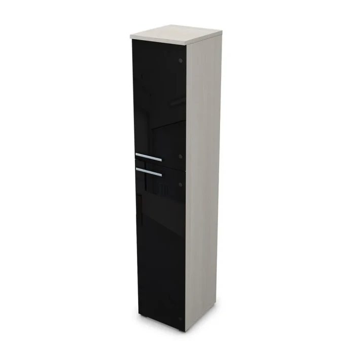 Шкаф для документации 9ПЛД.005.23 в отделке Ivory, 400х450х2045 мм