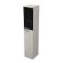 Шкаф для бумаг 9ПП.005.25 в отделке Ivory, 400х450х2045 мм