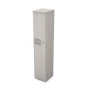 Шкаф для бумаг 9ПД.005.4 в отделке Ivory, 400х450х2045 мм