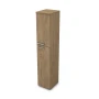 Шкаф для документов 9П.005.4 в отделке Teakwood, 400х450х2045 мм