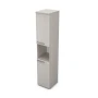Шкаф для документации 9П.005.6 в отделке Ivory, 400х450х2045 мм