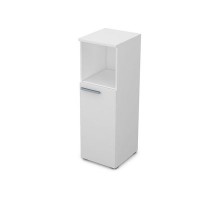 Gloss 9П.017.2 (Белый премиум) Пенал средний с нишей