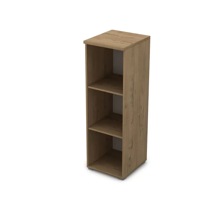 Стеллаж 9П.017 в отделке Teakwood, 400х450х1245 мм