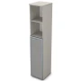 Шкаф для документов 9ПЛД.005.15 в отделке Ivory, 400х450х2045 мм