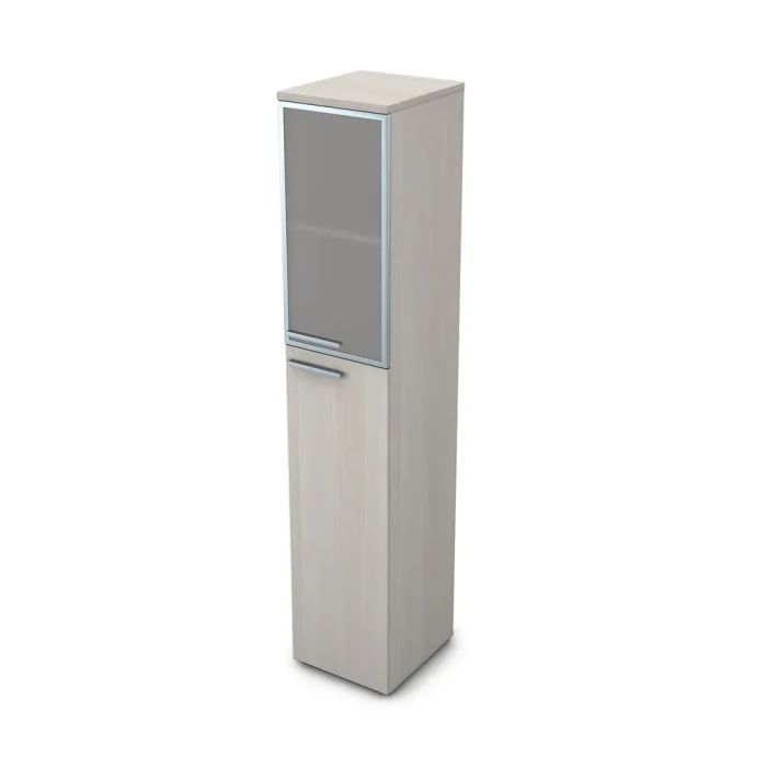 Шкаф для документации 9ПЛД.005.18 в отделке Ivory, 400х450х2045 мм