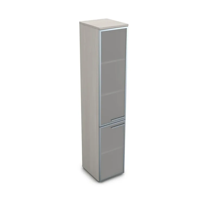 Шкаф для документации 9ППД.005.16 в отделке Ivory, 400х450х2045 мм