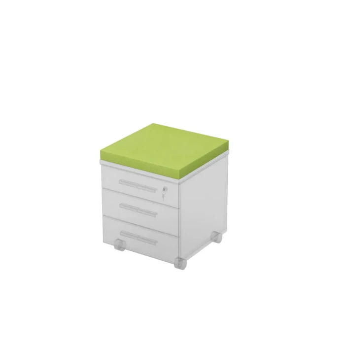 Тумба 9ПТ.001 в отделке Kiwi, 450х450х50 мм