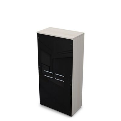 Gloss 9ШД.004.13 (Ivory) Шкаф со стеклом