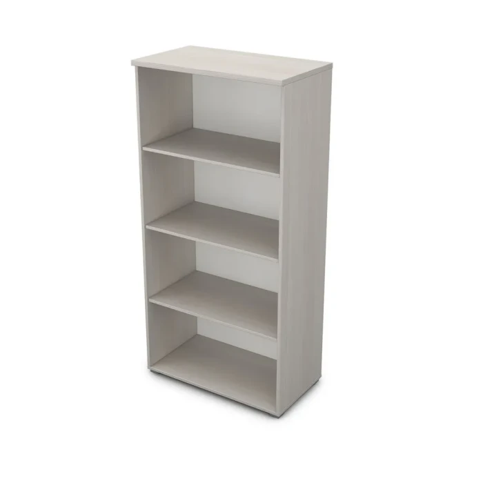 Стеллаж 9ШД.004 в отделке Ivory, 800х450х1645 мм