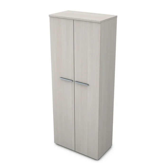 Шкаф для документов 9Ш.005.1 в отделке Ivory, 800х450х2045 мм