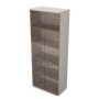 Gloss 9ШД.005.10 (Ivory) Шкаф высокий со стеклом