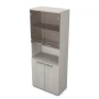 Шкаф для документов 9ШД.005.13 в отделке Ivory, 800х450х2045 мм