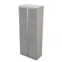 Офисный шкаф 9Ш.005.16 в отделке Ivory, 800х450х2045 мм