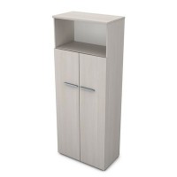 Gloss 9Ш.005.2 (Ivory) Шкаф высокий с нишей