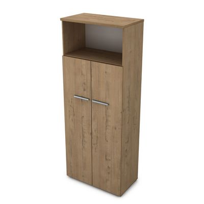 Gloss 9ШД.005.2 (Teakwood) Шкаф высокий с нишей