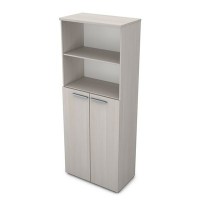 Gloss 9Ш.005.3 (Ivory) Шкаф высокий с открытой полкой