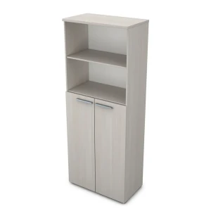 Gloss 9Ш.005.3 (Ivory) Шкаф высокий с открытой полкой