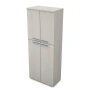 Офисный шкаф 9Ш.005.4 в отделке Ivory, 800х450х2045 мм