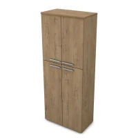 Gloss 9Ш.005.4 (Teakwood) Шкаф высокий