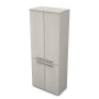 Шкаф для бумаг 9ШД.005.5 в отделке Ivory, 800х450х2045 мм