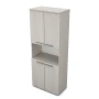 Шкаф для документов 9ШД.005.6 в отделке Ivory, 800х450х2045 мм