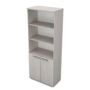 Gloss 9Ш.005.7 (Ivory) Шкаф высокий с открытыми полками