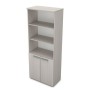 Gloss 9Ш.005.7 (Ivory) Шкаф высокий с открытыми полками
