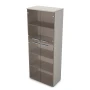 Офисный шкаф 9Ш.005.9 в отделке Ivory, 800х450х2045 мм
