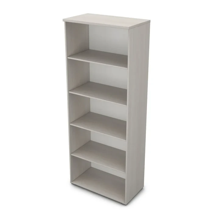 Стеллаж открытого хранения 9Ш.005 в отделке Ivory, 800х450х2045 мм