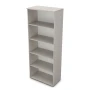 Стеллаж открытого хранения 9Ш.005 в отделке Ivory, 800х450х2045 мм