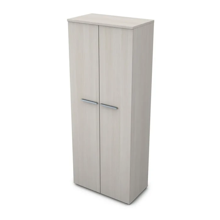 Шкаф для бумаг 9Ш.013.1 в отделке Ivory, 800х450х2045 мм