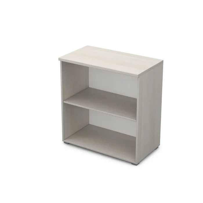 Стеллаж 9Ш.023 в отделке Ivory, 800х450х845 мм