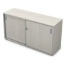 Шкаф для документации 9ШКЗ.004 в отделке Ivory, 1435х450х750 мм