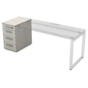 Gloss 9Т.012 (Ivory) Тумба приставная с ящиками