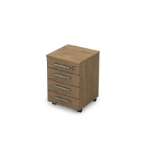 Gloss 9Т.005 (Teakwood) Тумба подкатная