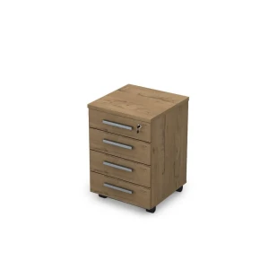 Gloss 9Т.005 (Teakwood) Тумба подкатная