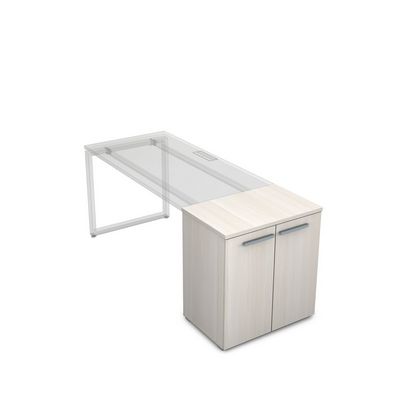 Gloss 9Т.027 (Ivory) Тумба распашная