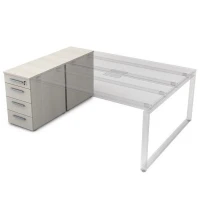 Gloss 9ТП.002.1 (Ivory) Тумба с 4-мя ящиками