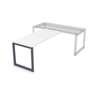 Gloss БП-О.009 (Белый премиум/графит) Брифинг приставка