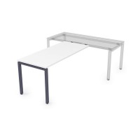 Gloss БП-П.008 (Белый премиум/графит) Брифинг приставка