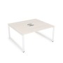 Gloss СБДН-О.989 (Ivory/белый) Стол системы БЕНЧ, на 2 рабочих места, начальный