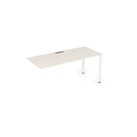 Gloss СЛК-П.975 (Ivory/белый) Стол системы БЕНЧ линейный, конечный