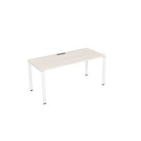 Gloss СЛН-П.974 (Ivory/белый) Стол системы БЕНЧ линейный, начальный