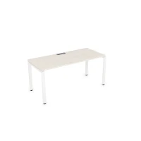 Gloss СЛН-П.985 (Ivory/белый) Стол системы БЕНЧ линейный, начальный