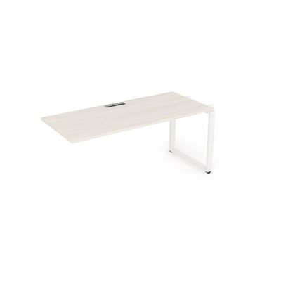 Gloss СЛС-О.984 (Ivory/белый) Стол системы БЕНЧ линейный, средний