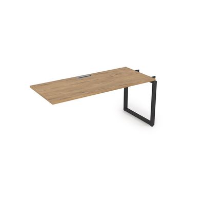 Gloss СЛС-О.975 (Teakwood/черный) Стол системы БЕНЧ линейный, средний