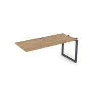 Gloss СЛС-О.974 (Teakwood/графит) Стол системы БЕНЧ линейный, средний