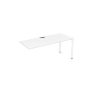 Gloss СЛС-П.984 (Белый премиум/белый) Стол системы БЕНЧ линейный, средний