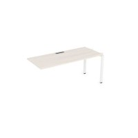 Gloss СЛС-П.984 (Ivory/белый) Стол системы БЕНЧ линейный, средний